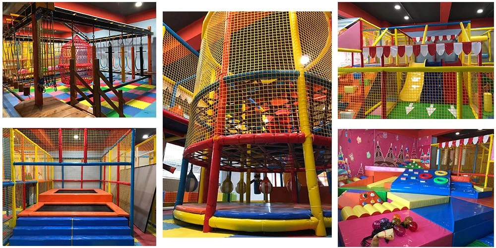 Children Amusement Trampoline Indoor Park Big Trampoline with Net