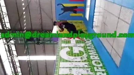 Adults Children Customized Free Jumping Foam Cube Amusement Indoor Trampoline Playground Park